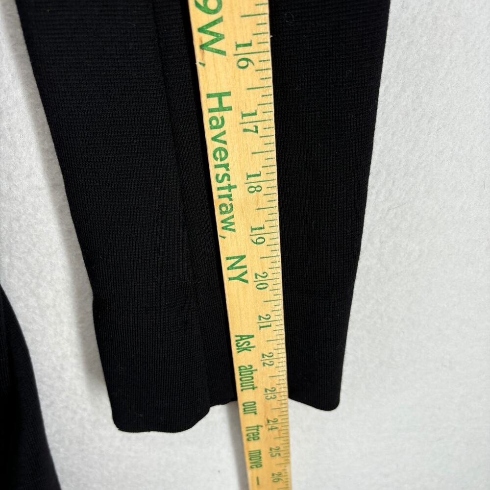 JAN & CARLOS Blazer 40 Merino Wool Stretch Two Button Jacket Black Italy VTG - Picture 15 of 16